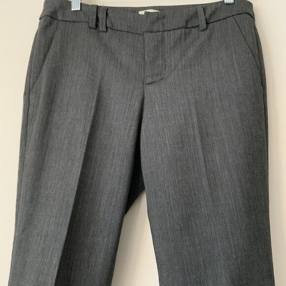 Zadig & Voltaire Trouser Women Size 40 US L Gray Posh Fringe Ankle Button Fly - Picture 14 of 14